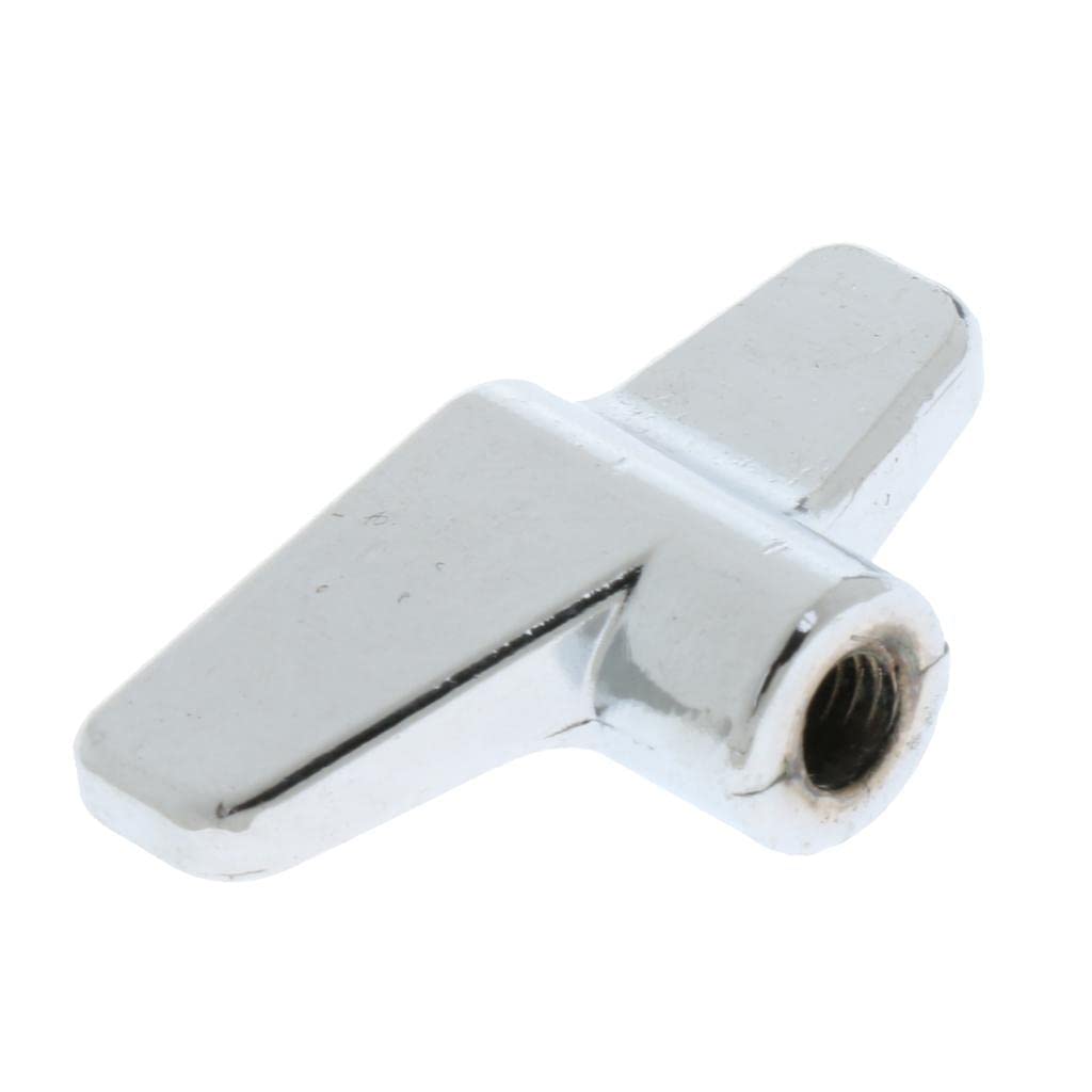 1 pieza de soporte de platillos de liberación rápida, tuerca de ala, tambor de percusión, piezas de 6 mm