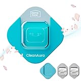 Home Zone Living CleanAura Air Freshener Scent Pod Home Kit, Helps Remove Unwanted Trash Can Odors, Cherry Blossom Scent