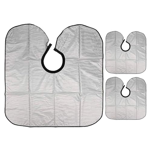 3 capas cortas impermeables para salón de peluquería miniatura 1
