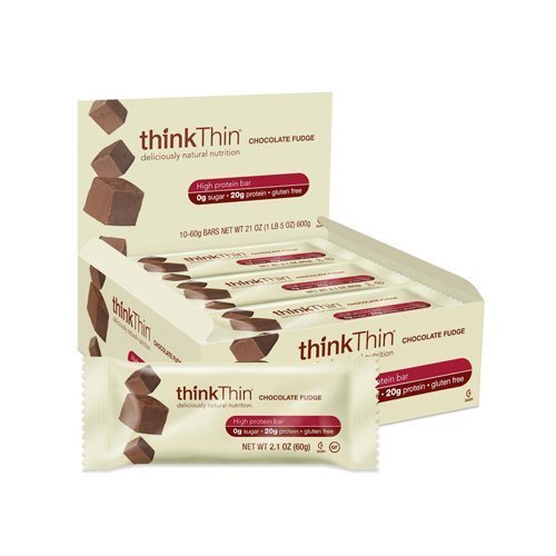 Think Thin Barra Low Carb Chocolate Fudge 10x2.1 OZ miniatura 1
