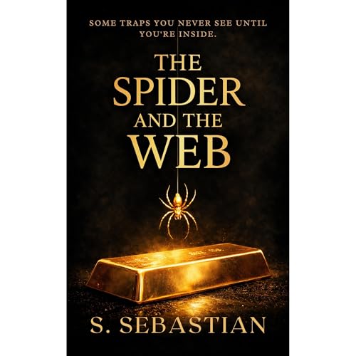 THE SPIDER AND THE WEB Audiolibro Por S SEBASTIAN arte de portada