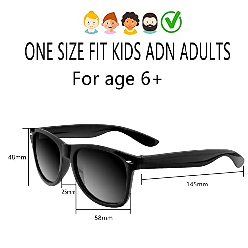 Image of TUPARKA 12 Pack Kids Sunglasses in Bulk Kids School Party Goody Bag Fillers for Birthday Party Beach Pool Party