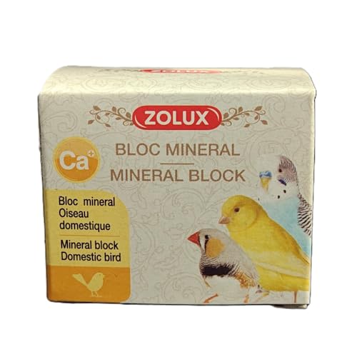 Zolux Bloc Sels Minéraux pour Oiseau 90 g