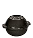 Emile Henry Made In France Bread Pot/ Potato Pot, 9.5"", Charcoal