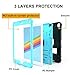 iPad mini 5 Case, iPad mini 4 Case, Hybrid Three Layer Armor Shockproof Rugged Drop Protection Cover Case Built with Kickstand for iPad mini 4/5 7.9 Inch