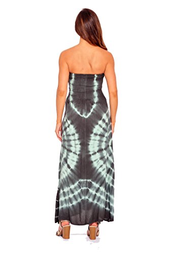 Image of Riviera Sun Maxi Summer Dress for Women Long Sundress with Removable Straps