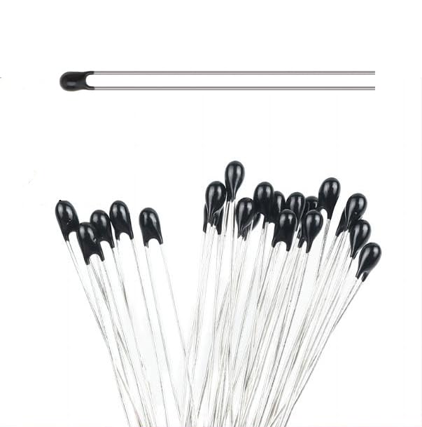 zalati NTC Thermistor Resistors 40pcs MF5A-3 Temperature Sensors for Thermal Protection Circuits in Electrical Appliances - 20pcs 10K & 50K Ohm