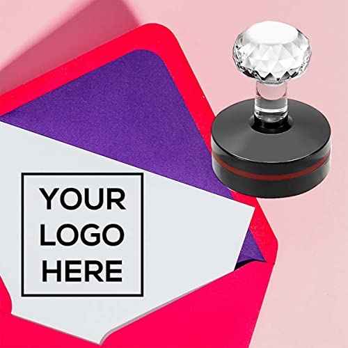 Tampon encreur personnalisé Your Logo Here Cover