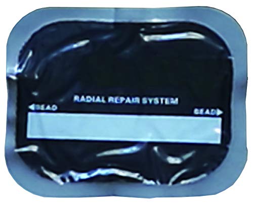 HARZOLE Parche de reparación radial estilo USA SP-2205 de una capa, 65 x 80 mm, 10 unidades