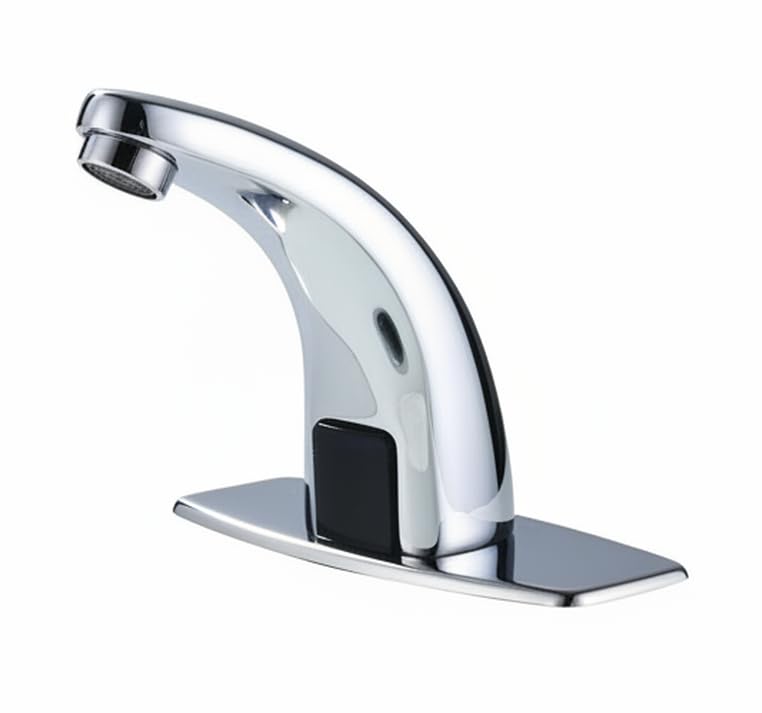 Robinet de salle de bain sans contact à détecteur automatique pour économiser l'eau au quotidien