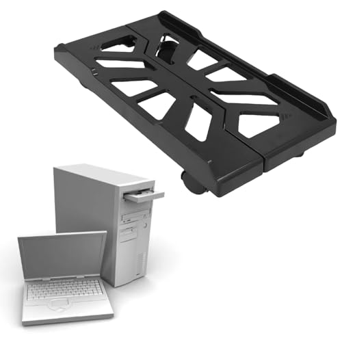 Oreilet Soporte de CPU Móvil, Soporte Torre Computadora ABS Ajustable con Ruedas Lanzadores Debajo Escritorio Soportador CPU PC Floor Cart para la Mayoría los Estudiantes la Oficina - imagen 6