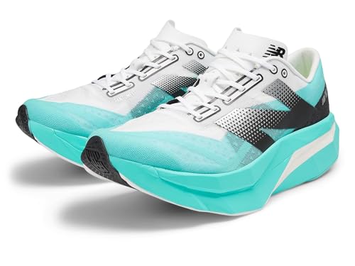 New Balance Fuelcell Supercomp Elite V4 - Tenis de correr para hombre, Cyber Jade/Blanco/Negro, 44 EU