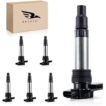 Besuto Ignition Coils 6Packs Compatible with Volvo XC90 3.2L 2007-2014,XC60 3.2L 2010-2014,XC70 3.2L 2008-2015,S80 3.2L 2007-2014,V70 3.2L 2008-2010,Land Rover LR2 3.2L 2008-2012 & More Replace UF594