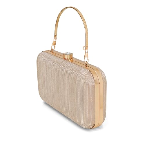 Image of BAG IN Women Evening Hand Clutch | Ladies Party Wedding Purse with Chain Strap