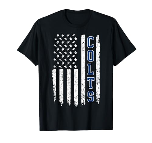 Colts Name Vintage Retro Gift Men Women Boy Girl T-Shirt