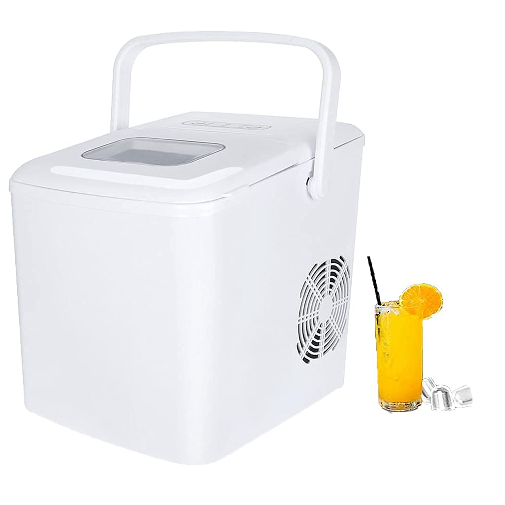 Astrong Ice Maker, Portable Countertop Ice Makers, SONIC Crushed Nugget Ice Maker- Make Ice 26LBS/24