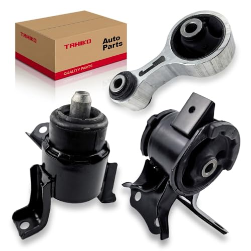 3PCS Engine Motor Mount & Transmission Mount Set Compatible with Mazda 6 i Sedan 2.3L 2003 2004 2005 2006 2007 2008 with Automatic Transmission Mount for A3907 A6495 A6497 A4435 3453 9182 9195