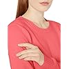 Amazon-Essentials-Womens-100-Cotton-Crewneck-Sweater Amazon Essentials Women's 100% Cotton Crewneck Sweater (Available in Plus Size), Coral Pink, Large