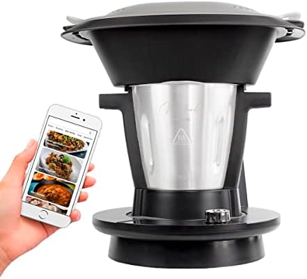 PRIXTON Robot de cuisine multifonctions My Foodie Wi-Fi Écran tac...