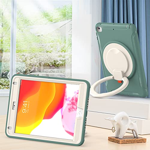 Coque iPad Pro 12.9 2021 premium émeraude avec support pivotant durable - 6