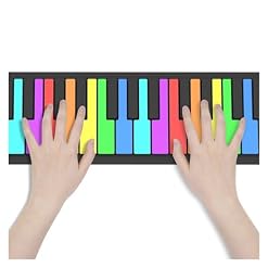 Électronique clavier Piano Clavier Numérique À 49 Touches, Modèle De Tambour Intérieur, Fonction Électronique, Rouleau À Main, Piano, Entrée USB, Silicone Souple Pour Débutants – Image 4
