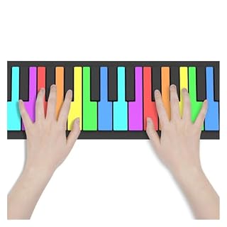 Électronique clavier Piano Clavier Numérique À 49 Touches, Modèle De Tambour Intérieur, Fonction Électronique, Rouleau À Main, Piano, Entrée USB, Silicone Souple Pour Débutants - Les Beatles, Paul McCartney, John Lennon, RIngo Starr, George Harrison Électronique clavier Piano Clavier Numérique À 49 Touches, Modèle De Tambour Intérieur, Fonction Électronique, Rouleau À Main, Piano, Entrée USB, Silicone Souple Pour Débutants – Image 4