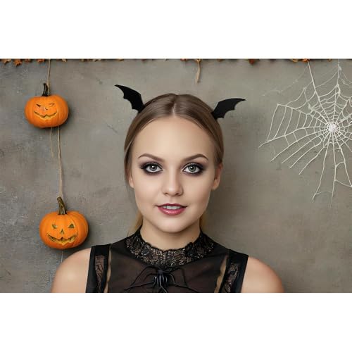 Pinzas para cabello con alas de murciélago miniatura 6