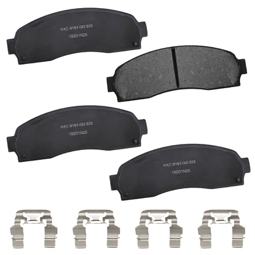 Bendix Premium SBC833 Ceramic Front Brake Pads for Select Models Ford Explorer, Explorer Sport, Sport Trac, Ranger, Mazda B2300, B3000, B4000, Mercury Mountaineer