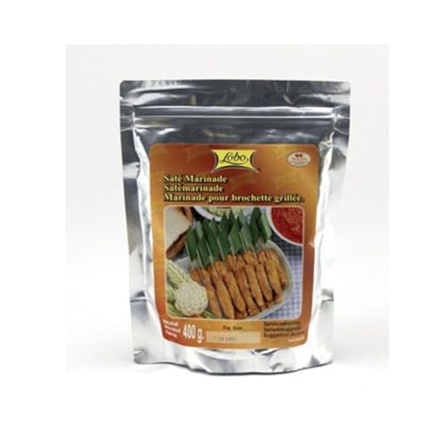 Lobo Préparation Saté 400 g idéal pour vos brochettes au barbecue