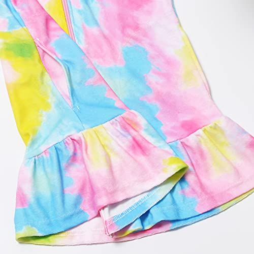 Image of CHILDRENSTAR Girls Swim Coverups Terry Swimsuit Cover-Up Hooded Zip-Up Beach Robe