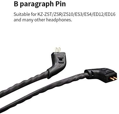 KZ Black Silver Plated Wire Earphones 