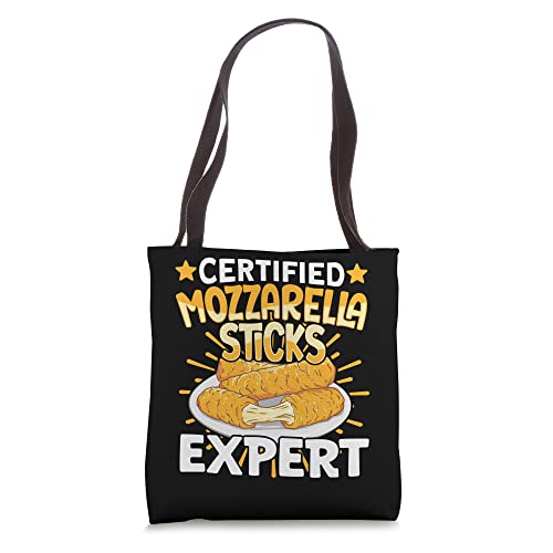 Certified Mozzarella Sticks Expert - Mozzarella Cheese Stick Tote Bag