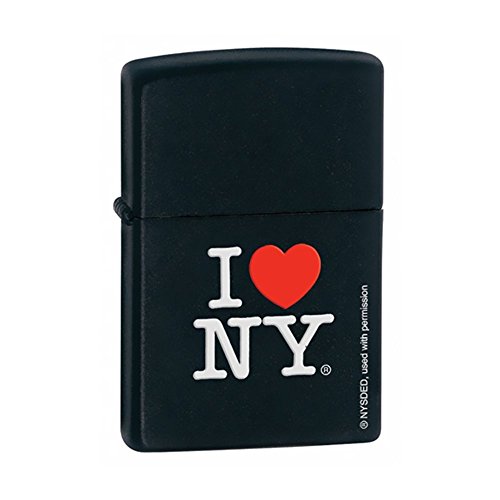 Zippo I Love NY Black Pocket Lighter