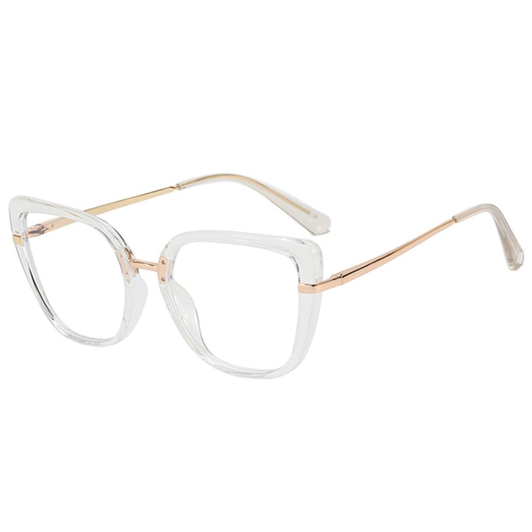 Lunettes rétro bicolore œil de chat : l'accessoire tendance du quotidien - 5