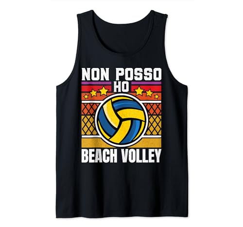 Non Posso Ho Beach Volley Giocatore Pallavolo Spiaggia Canotta
