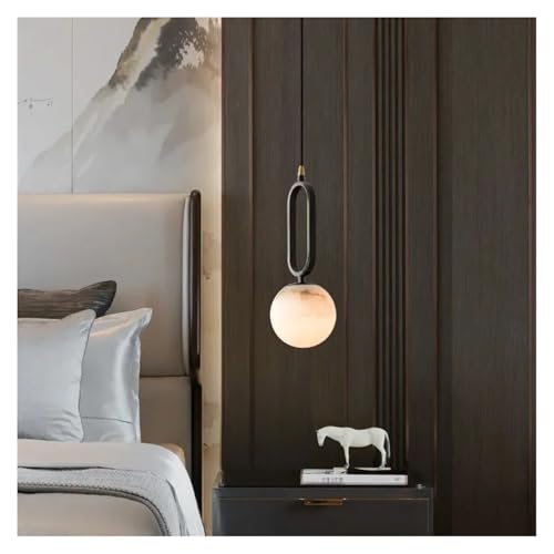 Lampe cuivre for chambre moderne et lustre en marbre véritable au design scandinave