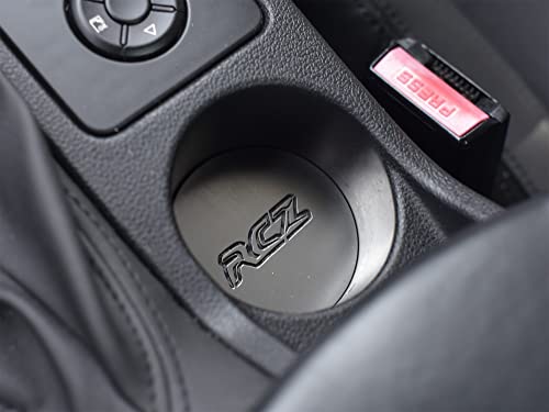 Porte-gobelet Peugeot RCZ en acier inox brossé | 1 pièce insert tuning