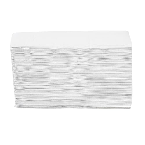 Image of Restaurantware-Paper Towels 9.5 x 9.25 Inch 250 Commercial Paper Towels Multifold Hand Towel 1 Ply Dispensers Sold Separately White Paper Towels M Fold With Full-Dot Embossing (Pack of 3)