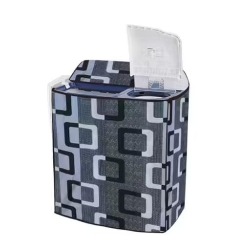 Polyester Semi-Automatic Washing Machine Cover For Compatible 7Kg - 8Kg Dustproof WM_Cover_03