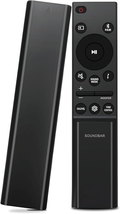 Image of K2 Remotes Compatible for Samsung Soundbar Controller - AH81-15498A / AH81-15047A Replacement | Works with HW-B550, B530, B450, B650, Q601 & More | Exact Match Required