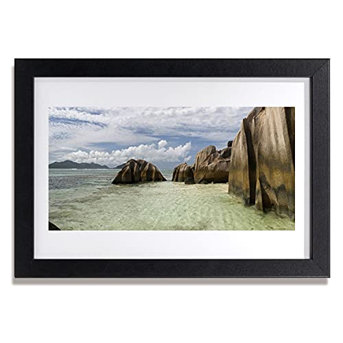 Affiche encadrée de format 30x20 cm avec cadre MDF résistant anti-déformation