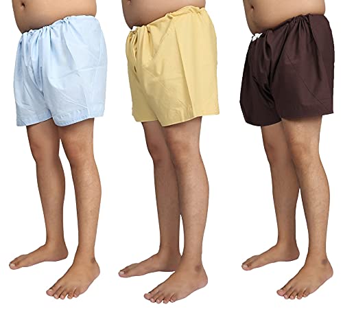 Image of BISMAADH Organic Soft & Breathable Cotton Unisex Sikhi NADA Kachhera Pack of 3