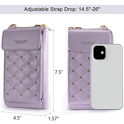 Image of Montana West Crossbody Cell Phone Purse for Women RFID Blocking Cellphone Wallet