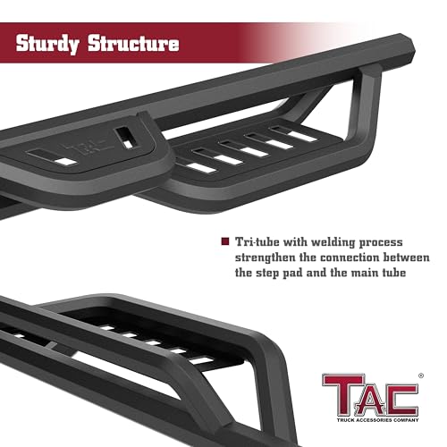 Estribos Running Boards TAC Gen5HD para Tacoma Doble Cabina miniatura 6