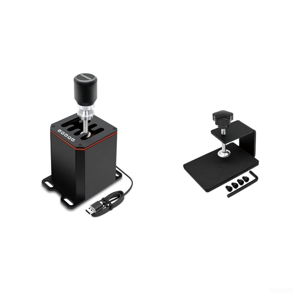 Alluminio H per cambio per Logitech G29 G920 Racing Wheel Alluminio | Adatto per G29, G920, per ruote G25, G27, robusta struttura in alluminio, cambio preciso H-pattern, migliora l'immersione