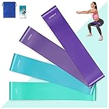 [Conjunto Asequible] El paquete incluye 4 bandas de resistencia (X-Heavy: 600 * 50 * 1,2mm; Heavy: 600 * 50 * 1,0mm; Medium: 600 * 50 * 0,8mm; Light: 600 * 50 * 0,6mm), 1 bolsa de transporte portátil, 1 manual de entrenamiento, 1 caja de regalo.