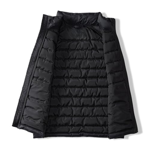 Boys Girls Padded Vest Fall Winter Warm Sleeveless Puffer Jacket Zipper & Mock Neck Waistcoat Kids Water Resistance Outerwear4