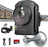 ZIMOCE Time Lapse Camera Outdoor - Fotocamera Timelapse 1080P Con Posizionamento IR, Ripresa Di 180 Giorni, Resistente All