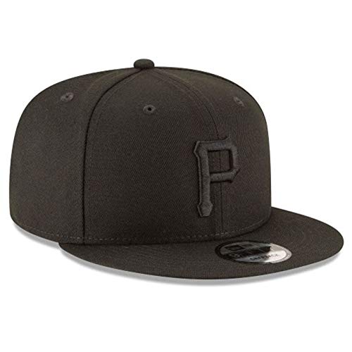 New Era Pittsburgh Pirates MLB Basic Snapback Black on Black 950 miniatura 4
