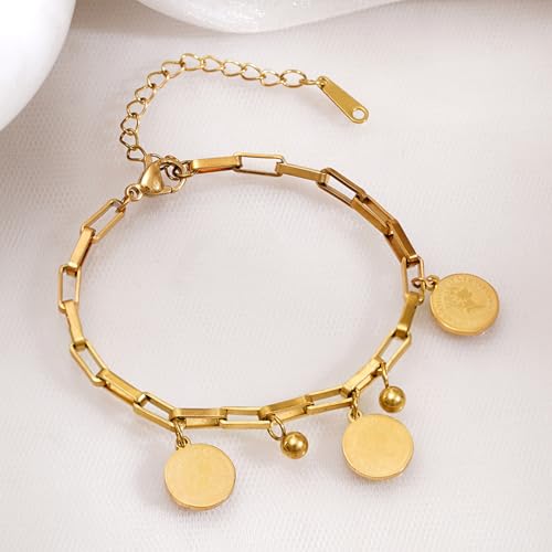 Image of Rubans Demi Fine Stainless Steel Bracelet Waterproof Gift for Women & Girls